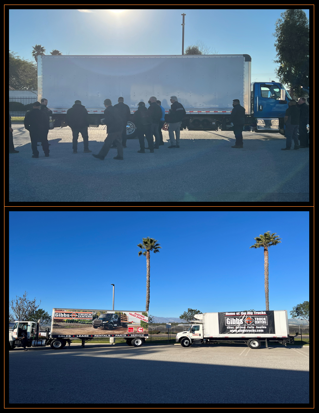 EMV Truck Event Collage